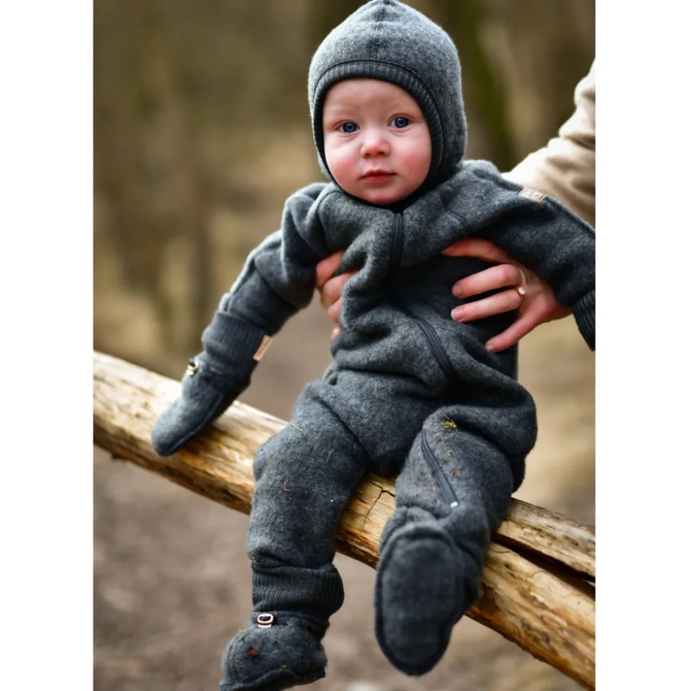 Uld futter - Anthracite