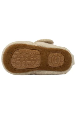 Uld Hjemmesko m. Boderi - Off White