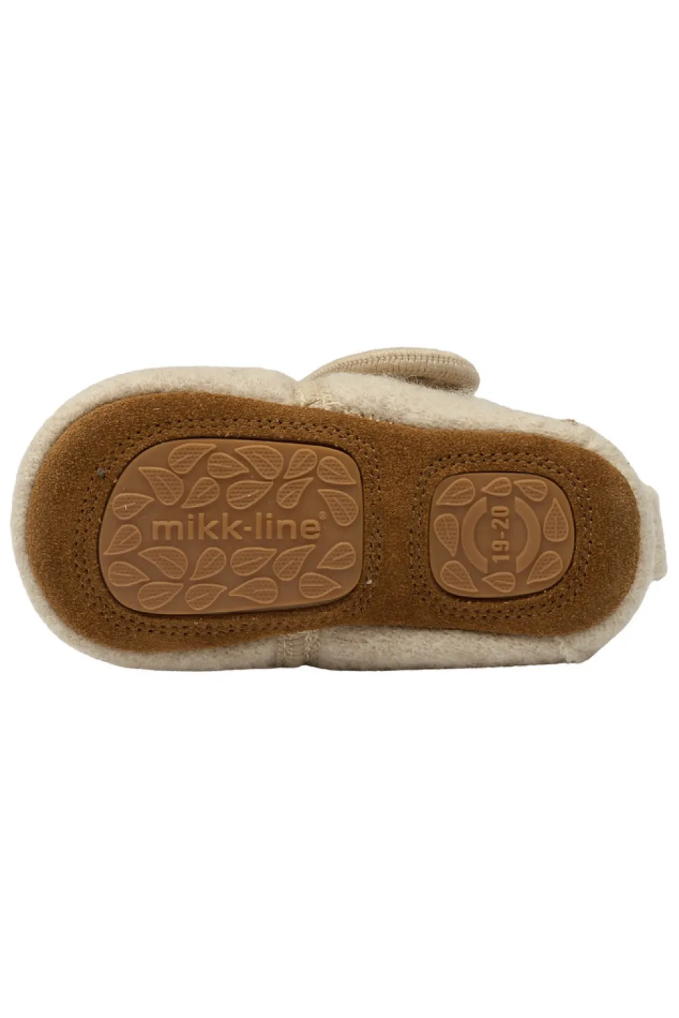 Uld Hjemmesko m. Boderi - Off White