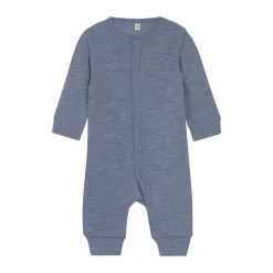 Uld jumpsuit - solid - Folkstone Gray Melange