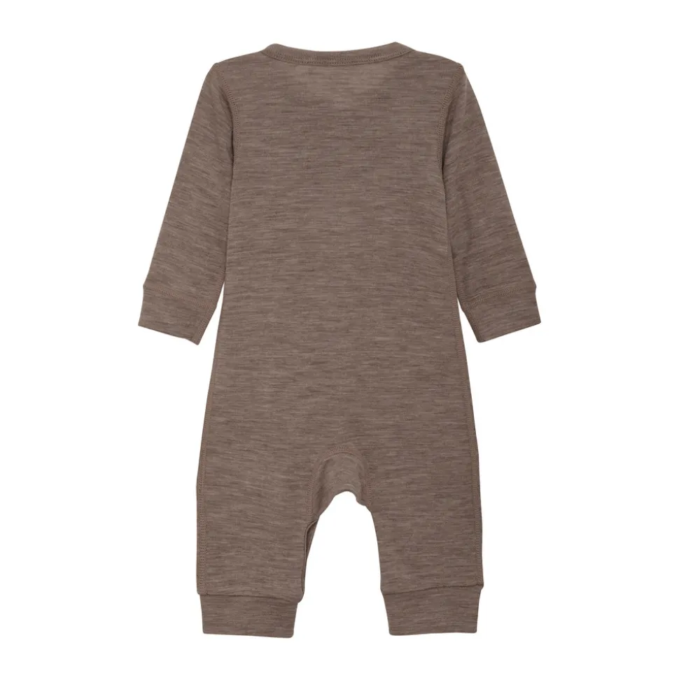 Uld jumpsuit - solid - Leafless Tree Melange