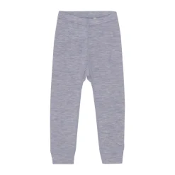 Uld leggings - solid - Chipmunk Melange