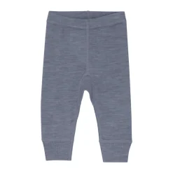 Uld leggings - solid - Folkstone Gray Melange