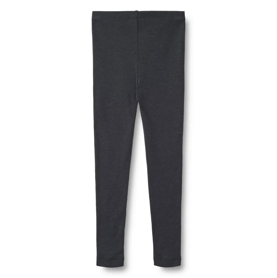 Uld leggings Agi - Navy