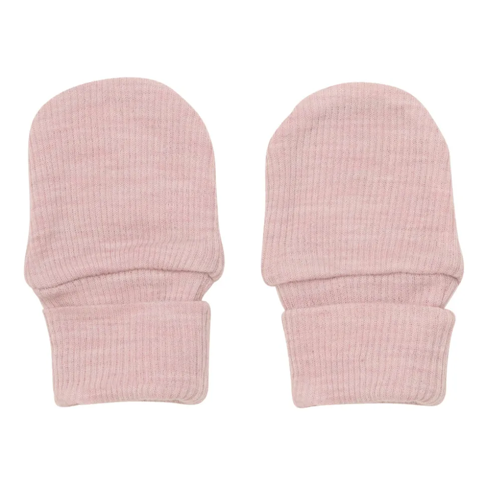 Uld vanter - solid - Starling Melange