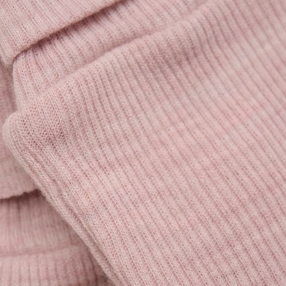 Uld vanter - solid - Starling Melange