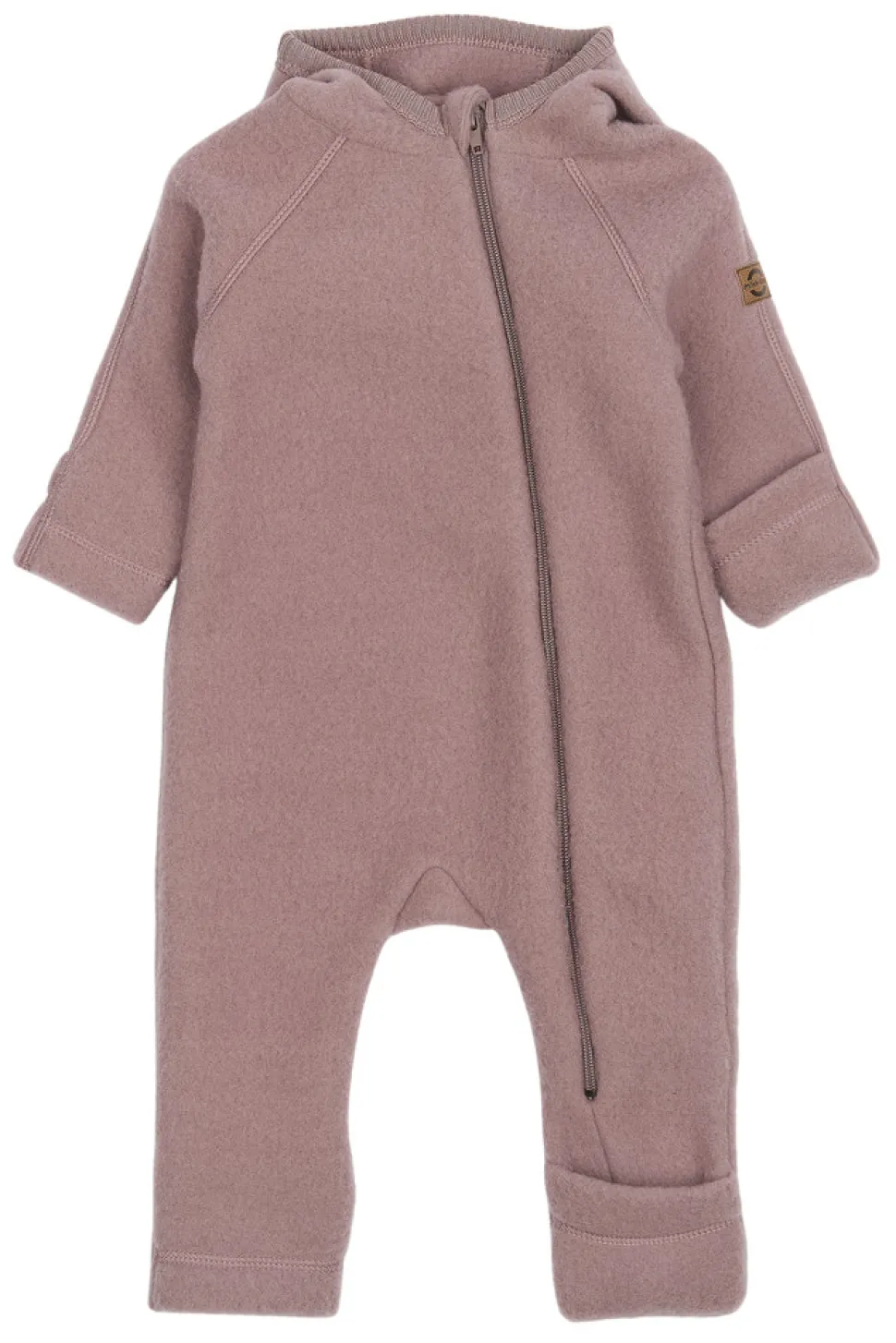 Ulddragt Med Ører - Twilight mauve