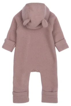 Ulddragt Med Ører - Twilight mauve