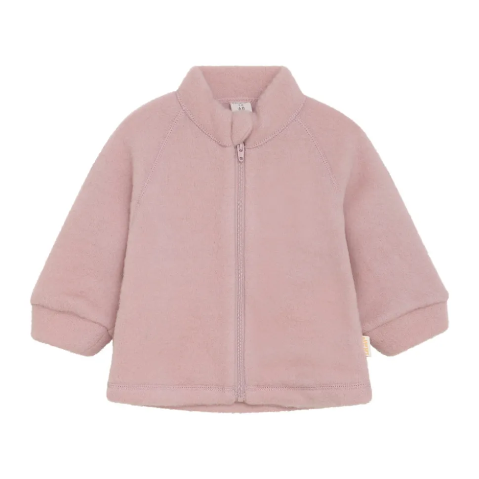 Uldjakke med lynlås - 6340