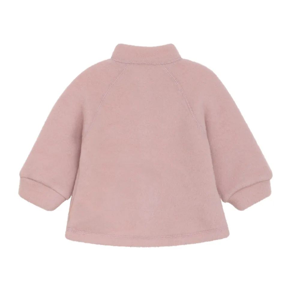 Uldjakke med lynlås - 6340