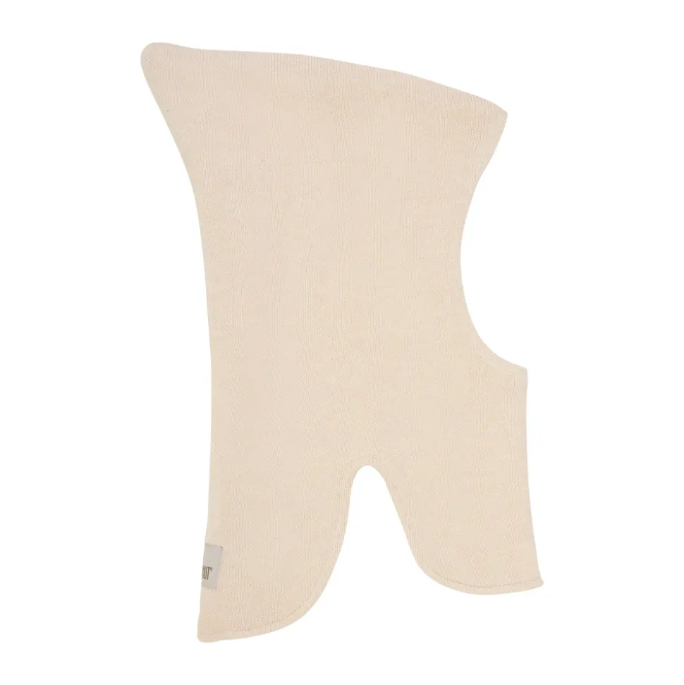 Uldstrik Balaclava Vindstop - Sand melange