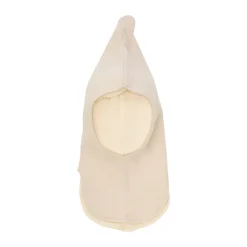 Uldstrik Balaclava Vindstop - Sand melange