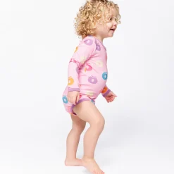 Ulm Langærmet Body - Pink lilac