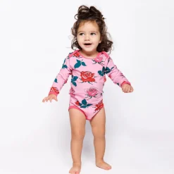 Ulm Langærmet Body - Pink lilac