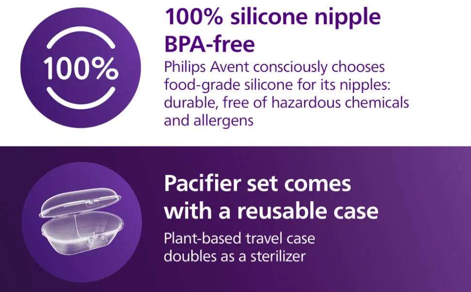 Ultra air soother, 0-6 m, gul/orange