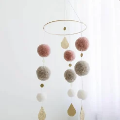 Uro pom pom, lyserød