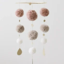 Uro pom pom, lyserød