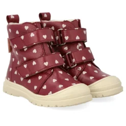 Vandafvisende TEX-støvle med hjerteprint - 3951