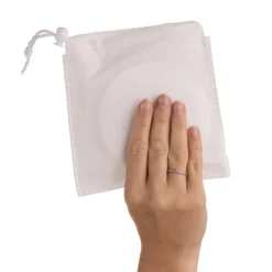 Vaskbar amme indlæg i bomuld hvid