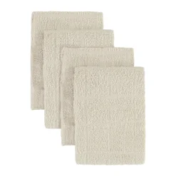 Vaskeklud (4 pk) - Beige