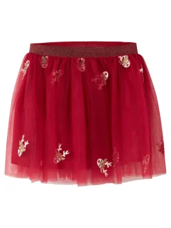 Veross tyl nederdel - Jester red