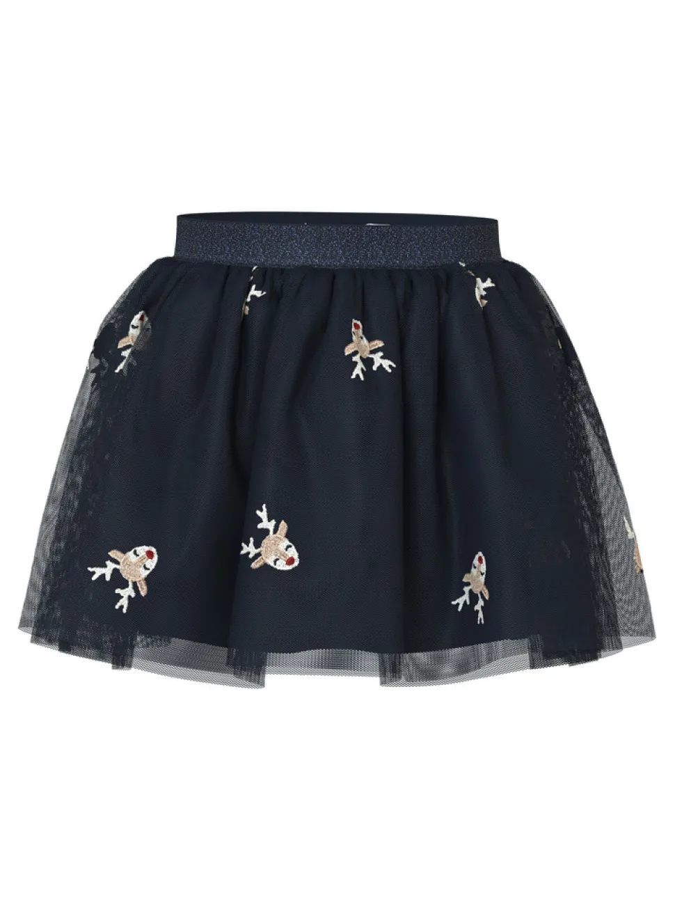 Veross tyl nederdel - Navy blazer