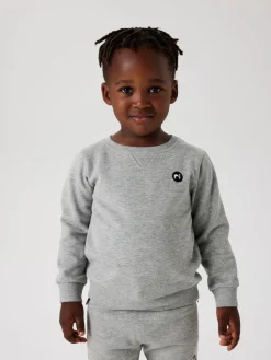 Vimo lang�rmet sweat - Grey melange