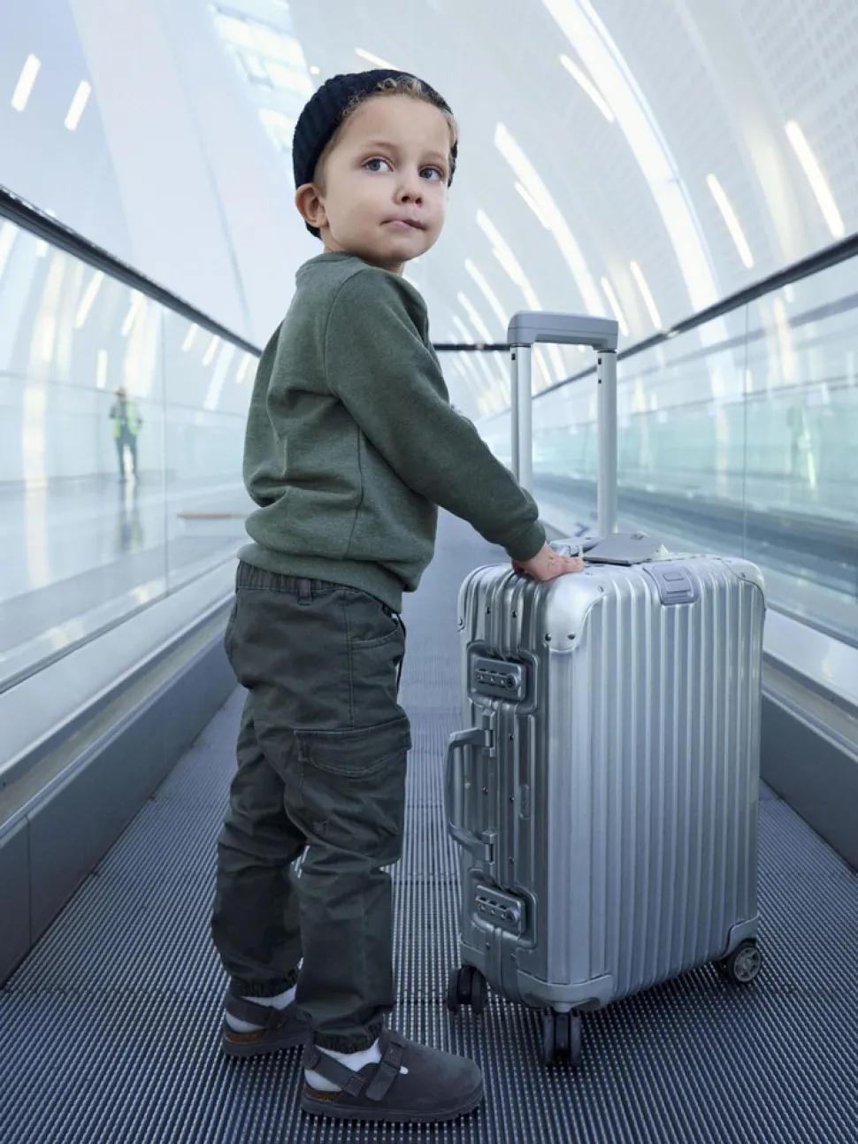 Vimo lang�rmet sweat - Rifle green