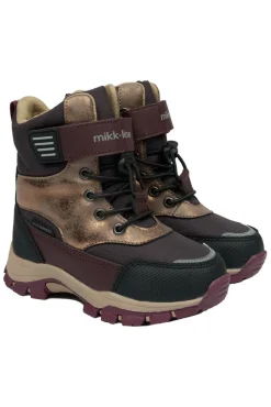 Vinterstøvle Tex Velcro - Raisin