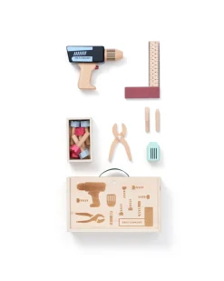 Værktøjskuffert i træ