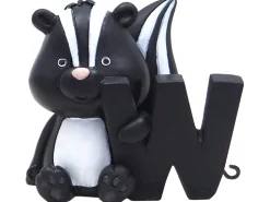 W bogstav med stinkdyr til navnetog