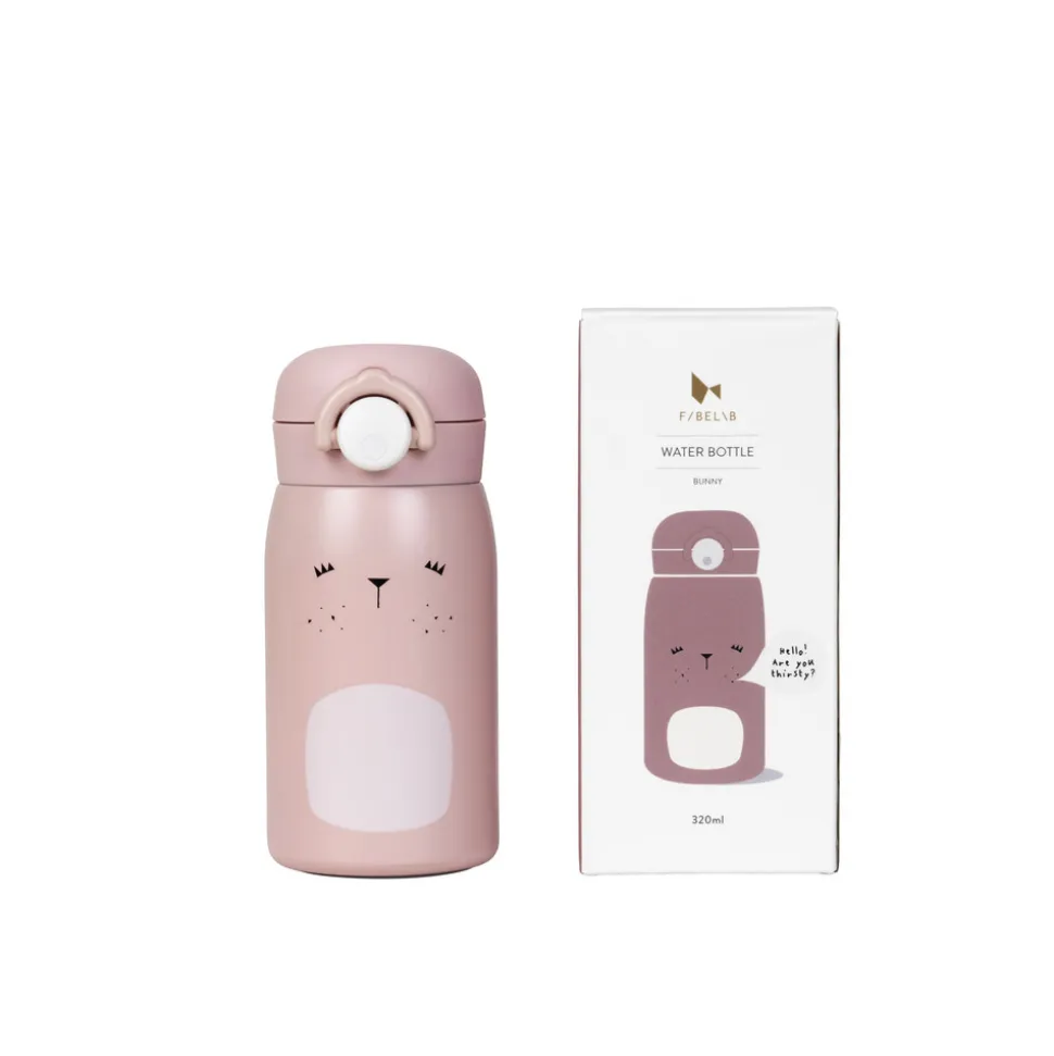 Water bottle - Bunny - Small - Old Rose