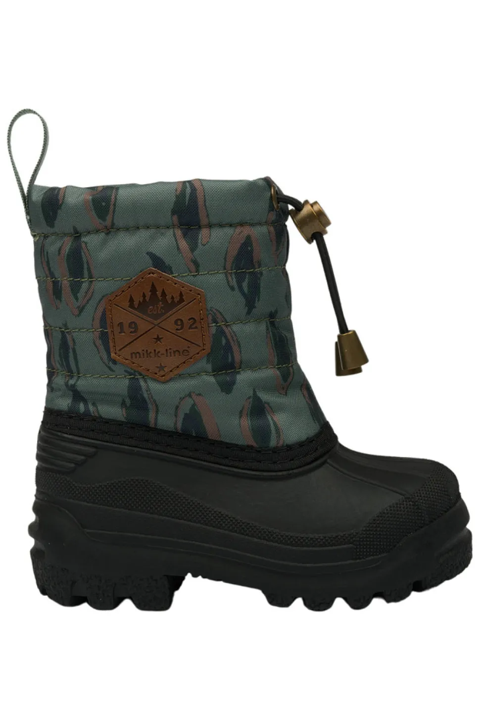 Winter Boot Rubber AOP - Balsam green