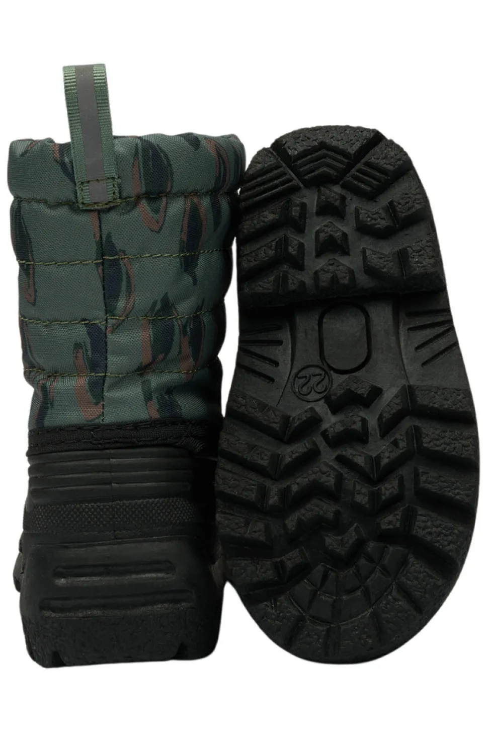 Winter Boot Rubber AOP - Balsam green