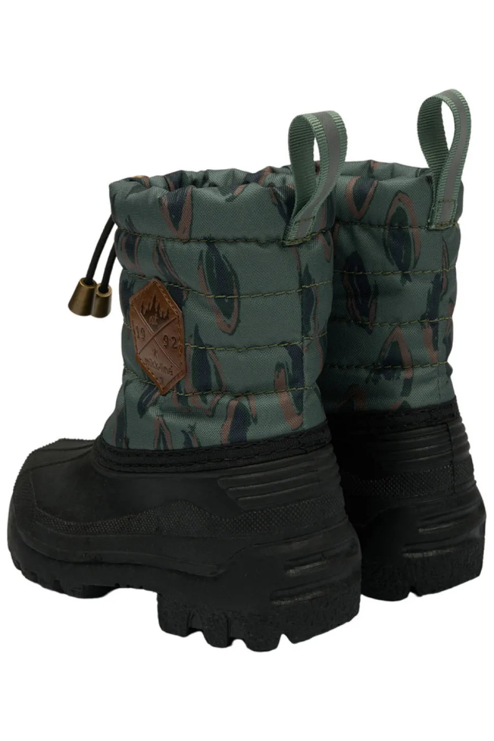 Winter Boot Rubber AOP - Balsam green