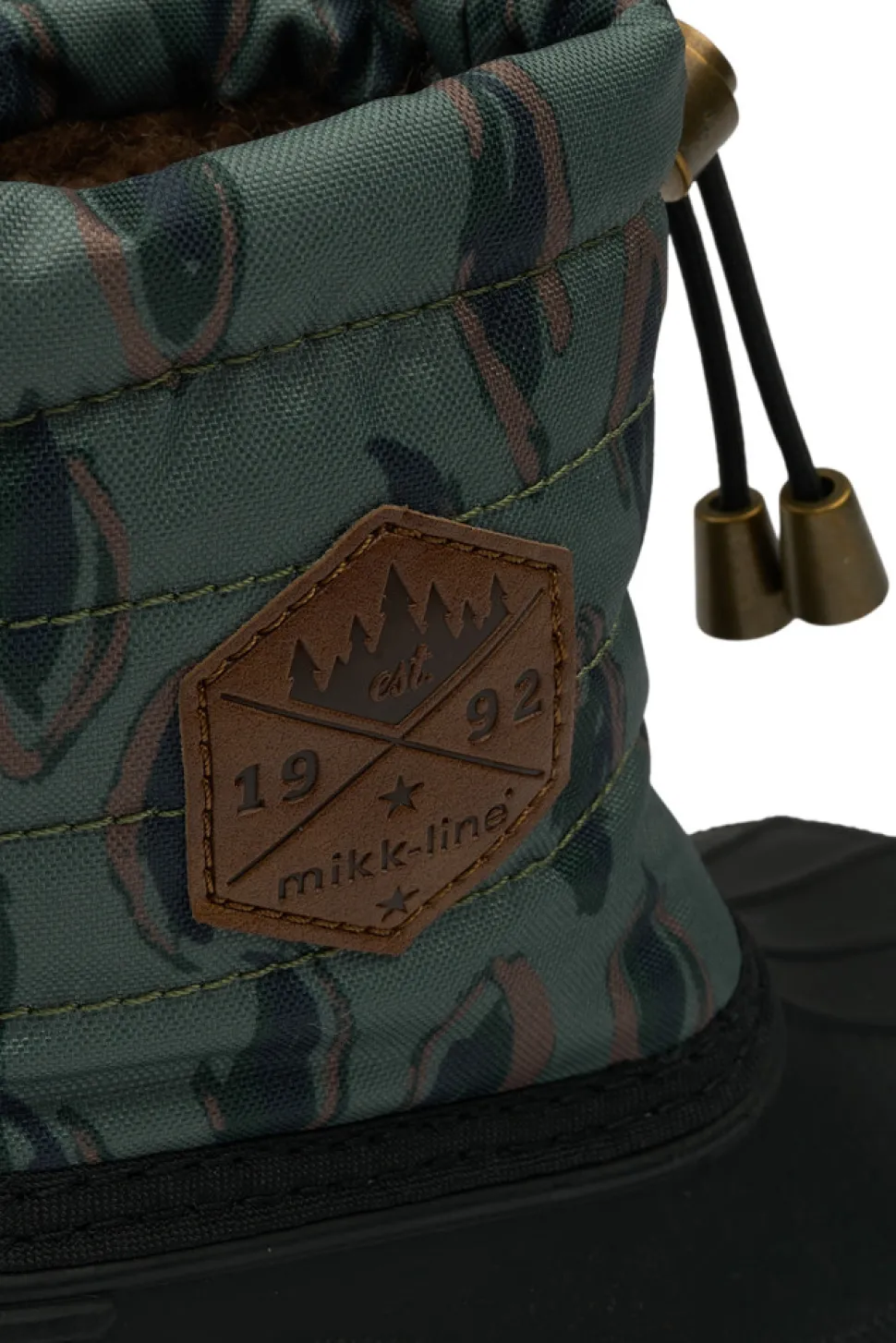 Winter Boot Rubber AOP - Balsam green