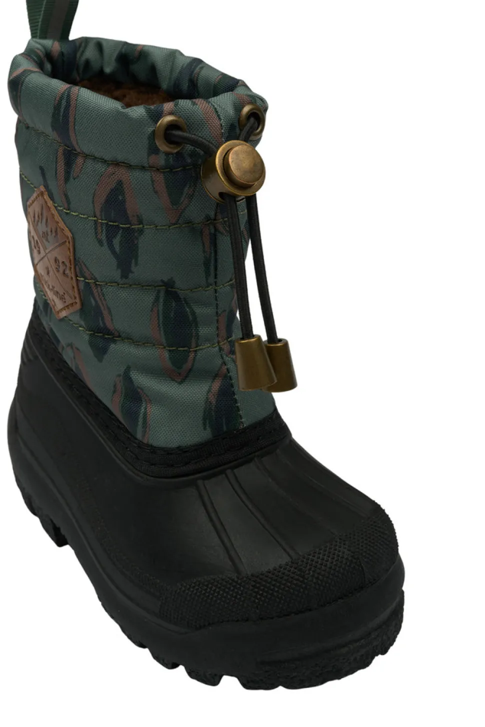 Winter Boot Rubber AOP - Balsam green