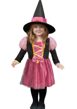 Witchy kostume - ROSA/SORT