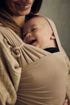 Wrap L - beige biscotti cream