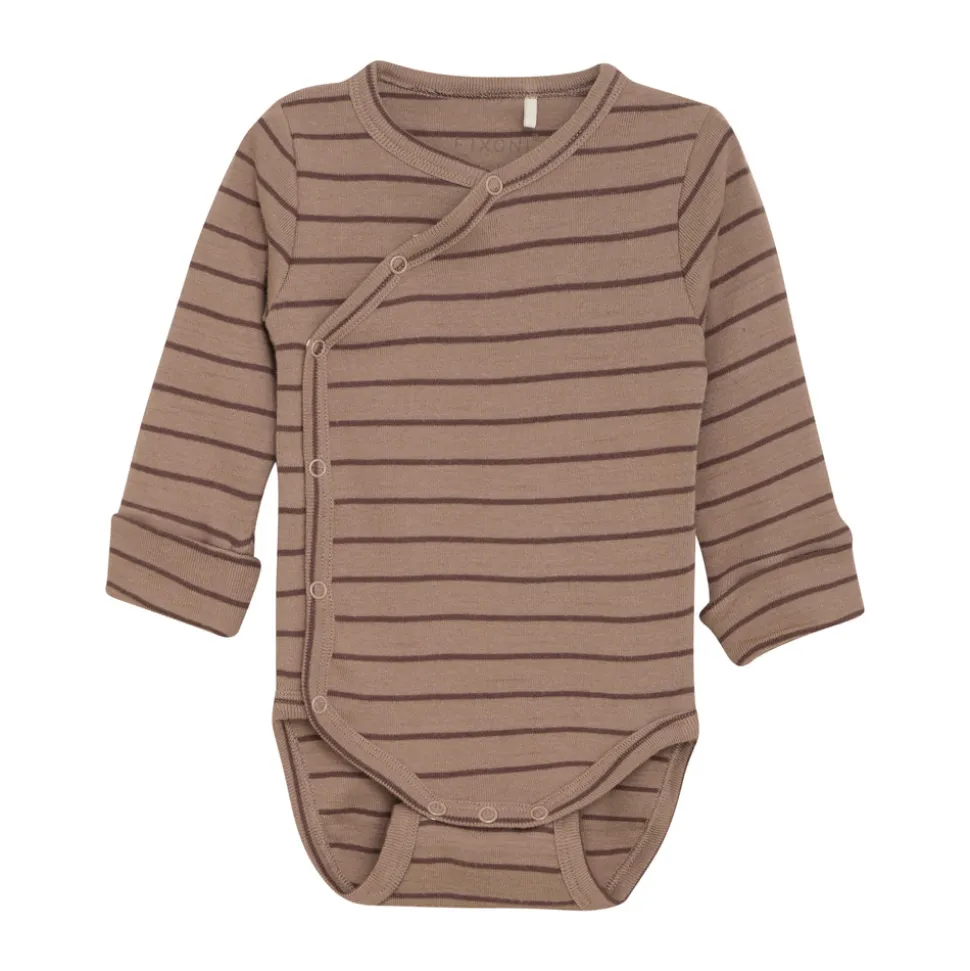 Wrap Rib Body Langærmet - 2122