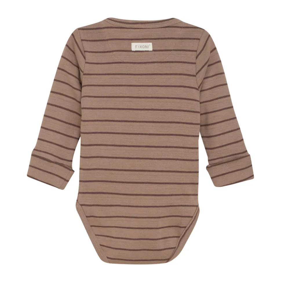 Wrap Rib Body Langærmet - 2122