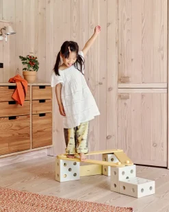 2x Balancebomme Honey Yellow