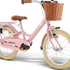Youke Classic 16,Alu legecykel med kurv retro rose
