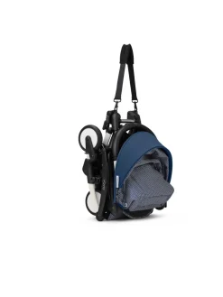 YOYO³ Klapvogn - air france blue på hvidt stel