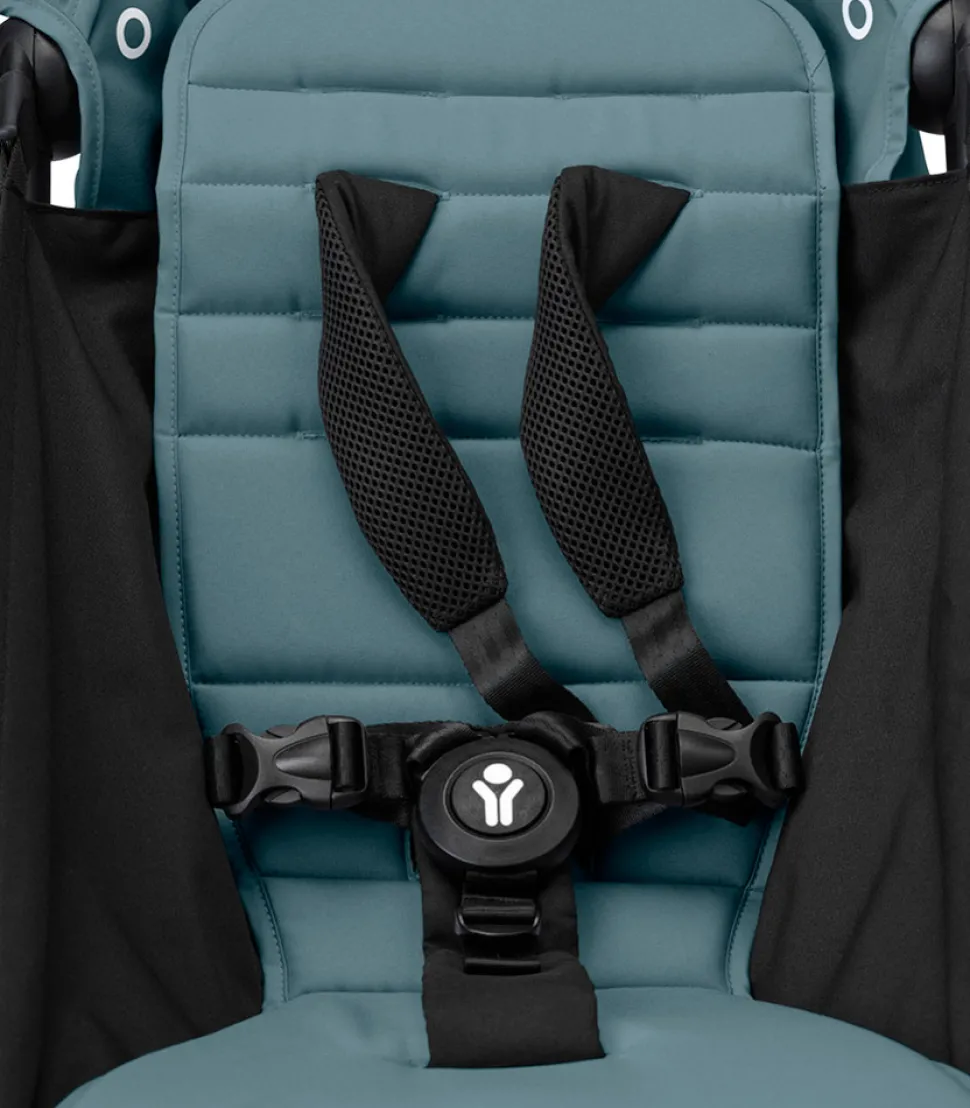 YOYO³ Klapvogn - aqua på sort stel