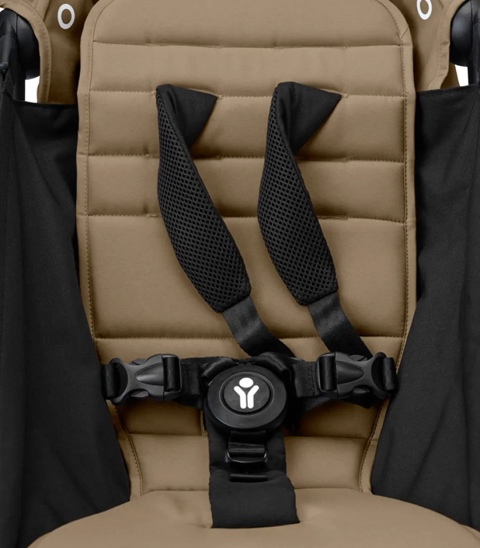 YOYO³ Klapvogn - toffee på sort stel